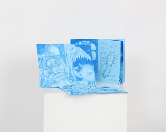 SYMBIOSIS / handmade risograph art zine / QC vol 3