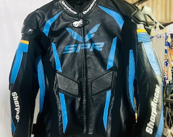 1990's Vintage Black Leather Harley Davidson Jacket ~ Women's XXS