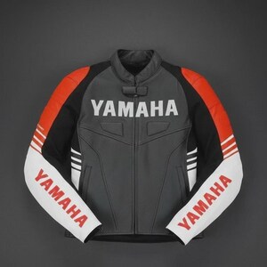 Pythons Racing Yamaha leren rijjack Motorsport Biker Gear TrackPy