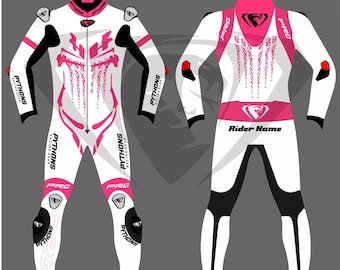 New Pythons Ladies Motorcycle Motorbike Leather Racing Suit Women’s Race Suit