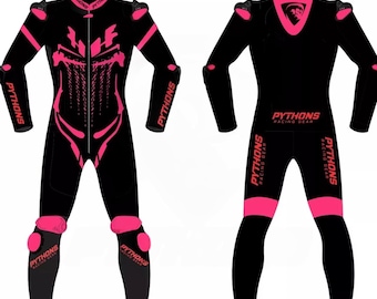 Women’s Motorcycle Racing Suit Motorbike Leather Racing Suit PRG Ladies Suit