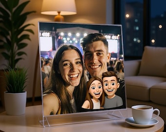 Custom 3D Emoji: Cartoon Self Portrait, Social Media Avatar