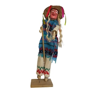 Mexican Folk Art Figurine – Danza de los Viejitos from Pátzcuaro, Michoacán / Figura Artesanal Mexicana Danza de los Viejitos Michoacán