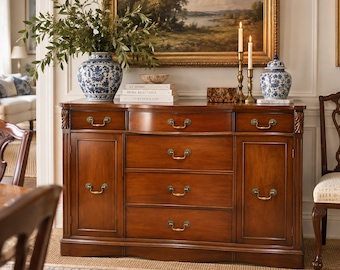 Ethan Allen American Impressions Collection Chery/brown Sidewood