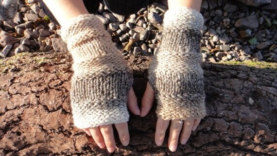 mittens and fingerless gloves