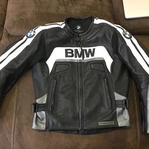 BMW Motorrad Racing Motorbike Leather Jacket BMW Motorrad Motorcycle Biker Jacket