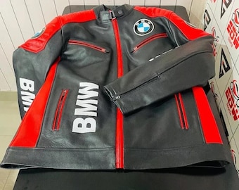 BMW Motorradレザーモーターサイクルレーシングジャケット：認定