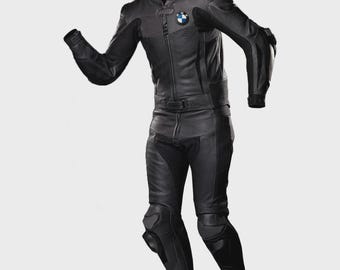 BMW Motorrad Racing Motorbike Cowhide Leather Suit New BMW Motorrad Motorcycle Biker Suit Riding Gear