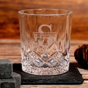 Groomsman 11oz Whiskey Glass, Engraved Old Fashion, Groomsmen Gift Idea, Personalized Groomsman - Best Man Gift, Wedding Shot Glasses