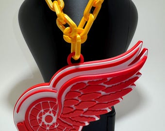 Detroit Red Wings waaierketting | Het ultieme accessoire voor hockeyfans