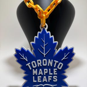 Toronto Maple Leafs Fächerkette | Das ultimative Hockey-Fan-Accessoire | Spieltag Zahnrad | Vatertags Geschenk | Geschenk für Ihn