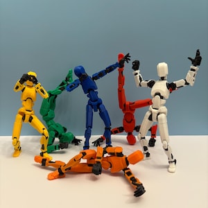 Dummy 13 Robot Action Figure | Designed for Super Expressive Articulation | Posable Mannequin for Artists | Birthday Gift for Kids or Adults