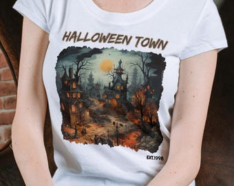 Vintage Halloweentown Est 1998 Png, Halloweentown rétro Png, Halloween Png, Halloweentown Est 1998, Design, Tendance Halloween Png