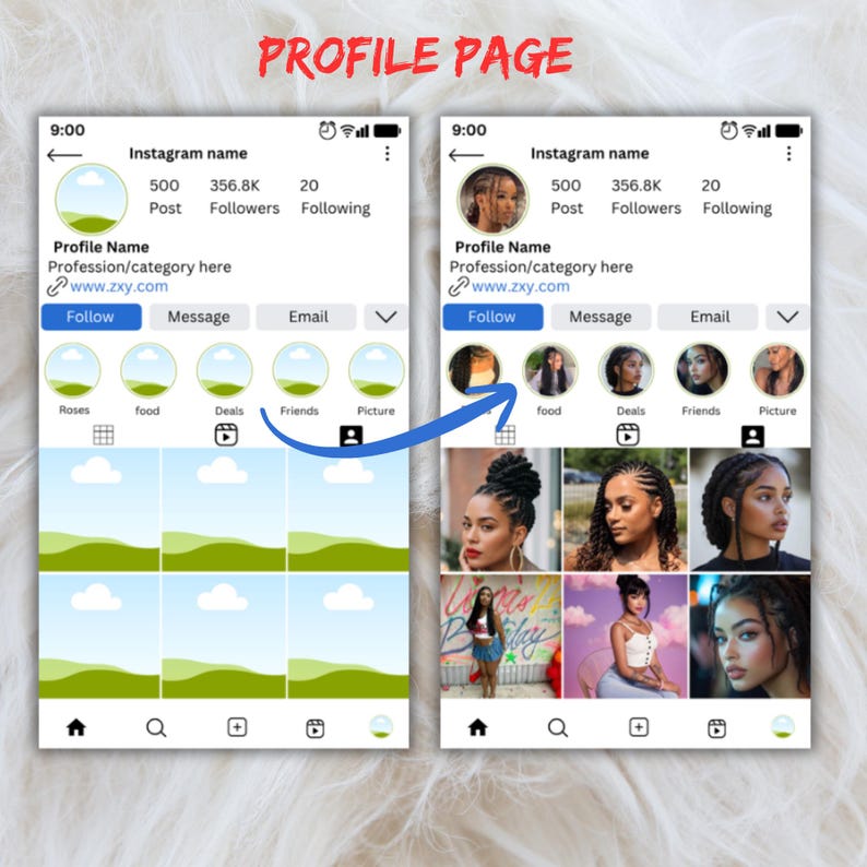 instagram templates