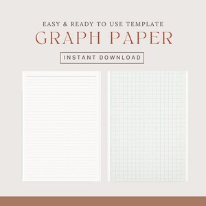 Millimeterpapier-Packung | Quadrat, isometrisch, Hexagon-Gitter (Digitaler Download)