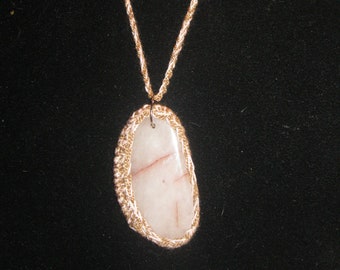 Strawberry Quartz Necklace