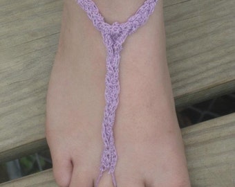 Braided Barefoot Sandal