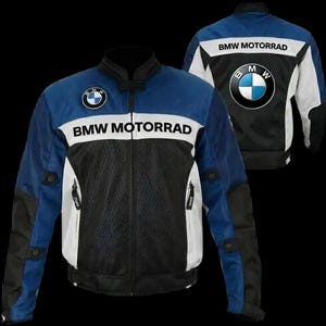 All Seasons BMW Motorrad Riding Mesh Fabric Jacket Motorcycle Racing Biker Jacket