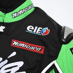 Kawasaki Ninja Racing Motorcycle Jacket Biker Mesh Fabric Jacket