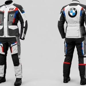BMW Motorrad Adventure Suit | Vattentät motorcykeldräkt i manchestertyg | Skyddsutrustning