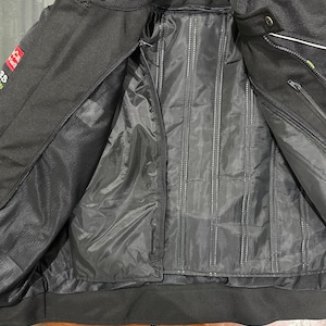 All Season Kawasaki Motorbike Riding Jacket Mesh Fabric Motorcycle Racing Kawasaki Jacket Lightweight Windproof Biker Jacket Gift for him image 2