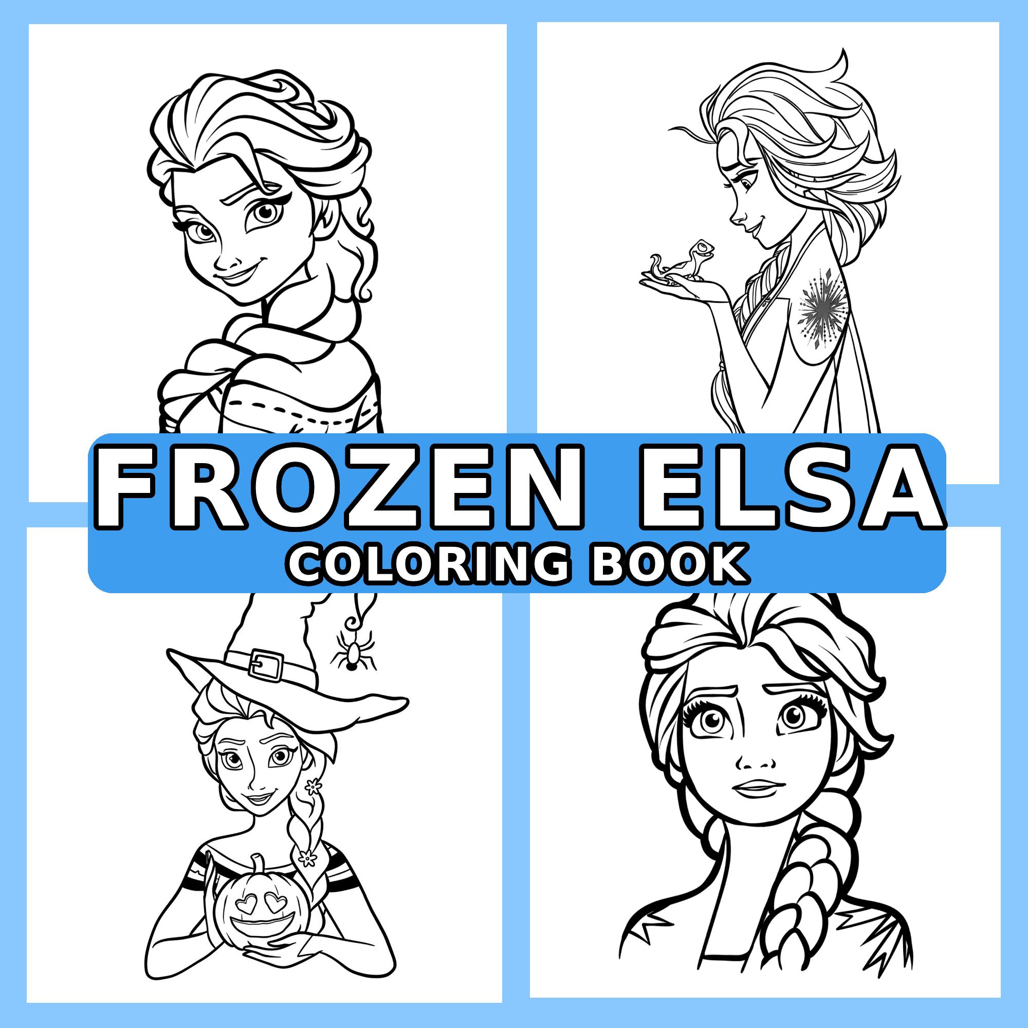 56 Kleuren Anna Gratis: Maak Elsa's zus kleurrijk, image size:2000x2000