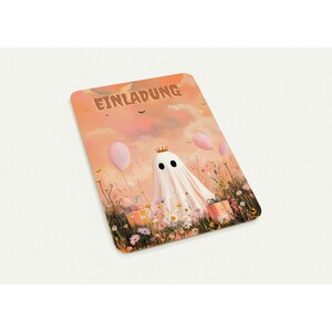 Uitnodigingskaarten Halloweenfeest uitnodiging kinderverjaardag BOO - set van 10