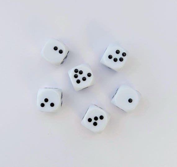 Anti-OCD Dice – Quirky Mismatched Dice with Dots All Over the Place | Chaos Dice | Gag Gift | Unique Desk Toy | Gamer Humor