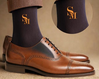 Embroidered Groomsman Socks,Personalized Wedding Groomsmen Gift,Personalized Custom Groomsman Socks,Gifts for Him, Father&#39;s Day Gift