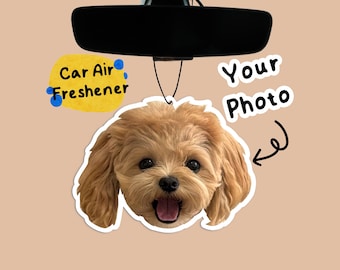 Custom Air Freshener from Photo,Air Freshener,Car Accessories for Boyfriend,Photo Freshener,Custom Gift,Personalized Gift,Mother's Day gift