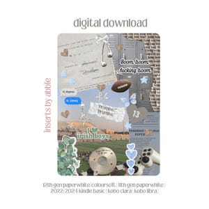 Binding 13/Keeping 13 Johnny and Shannon Inspired Kindle/Kobo Insert