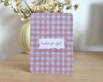 booked for fall | kindle/kobo insert