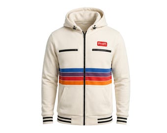 Sudadera Project Hail Mary - Sudadera Ryland Grace, Chaqueta blanca con cremallera Ryan Gosling, Sudadera espacial de ciencia ficción