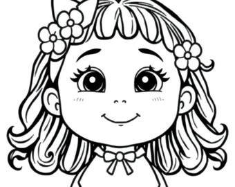 Página para colorear digital