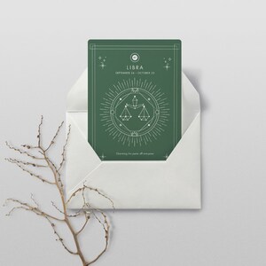 Cartes de tarot astrologie - LIBRA