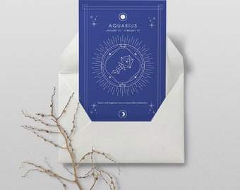 Astrology Tarot Cards - AQUARIUS