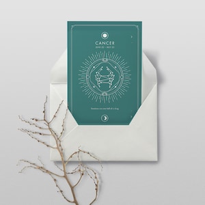 Cartes de tarot astrologique - CANCER