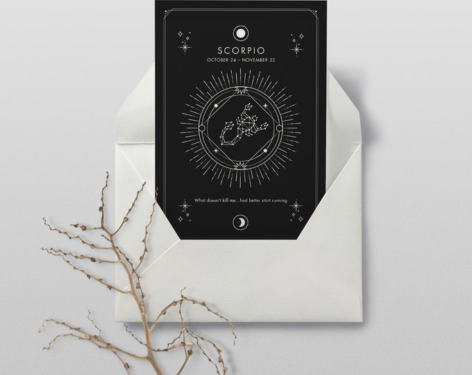 Astrology Tarot Cards - SCORPIO