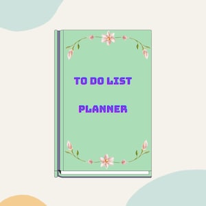 Daily Planner Printable, Daily To Do List, Daily to-do pdf planner, Minimalist Digital Planner, Digital Daily to do list, digital product,
