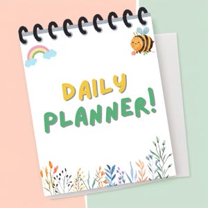 Daily Planner Printable, Daily To Do List, Daily to-do pdf planner, Minimalist Digital Planner, Digital Daily to do list, digital product,