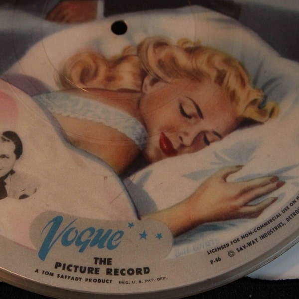 Sweet Dreams VOGUE The Picture Record Welcome to my Dream Retro Vinyl