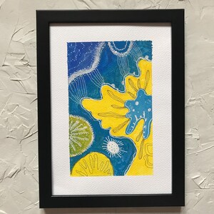 Vibrant Mixed Media Painting - Handmade Art for Home Decor & Unique Gift