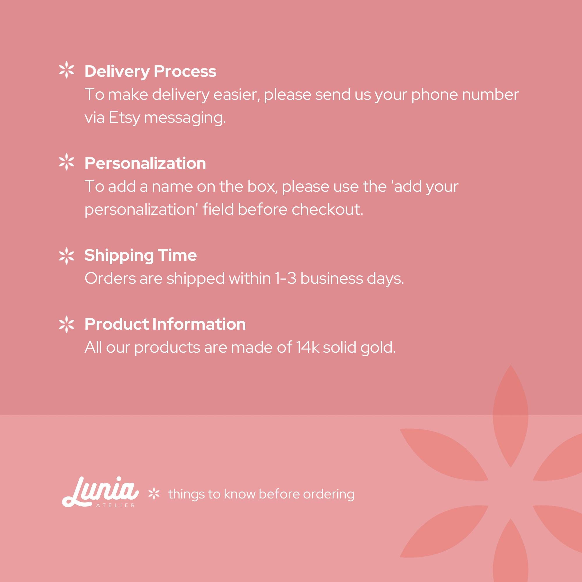 14KソリッドゴールドCZウィンドフラワーフラットバックイヤリング