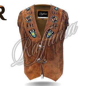 ameri FRINGE VEST SET SUEDE JACKET（Buy Chocolate Brown Faux