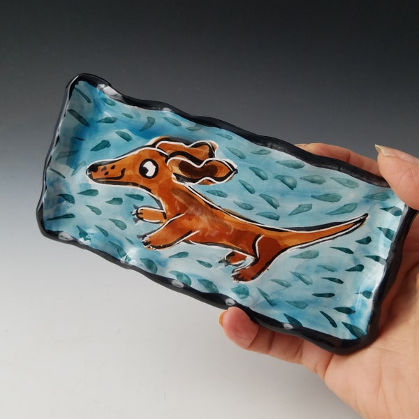 Dachshund Pottery Etsy