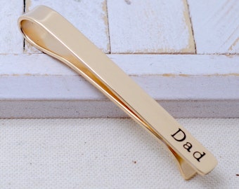 Vatertags-Krawattenklammer - Personalisierte Krawattenklammer für Papa - Vatertagsgeschenk für Papa von den Kindern, Individuelle Krawattenklammer für Vatertag