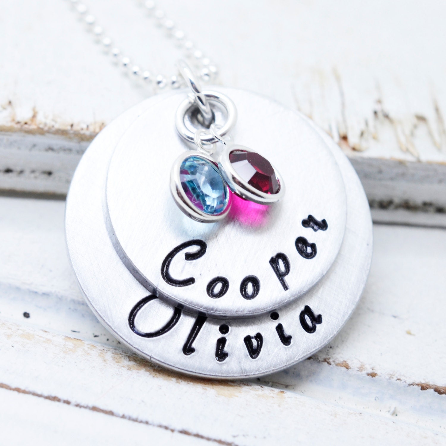 Mothers Necklace, Necklace for Mom, Birthstone Necklace, Gift Ideas for