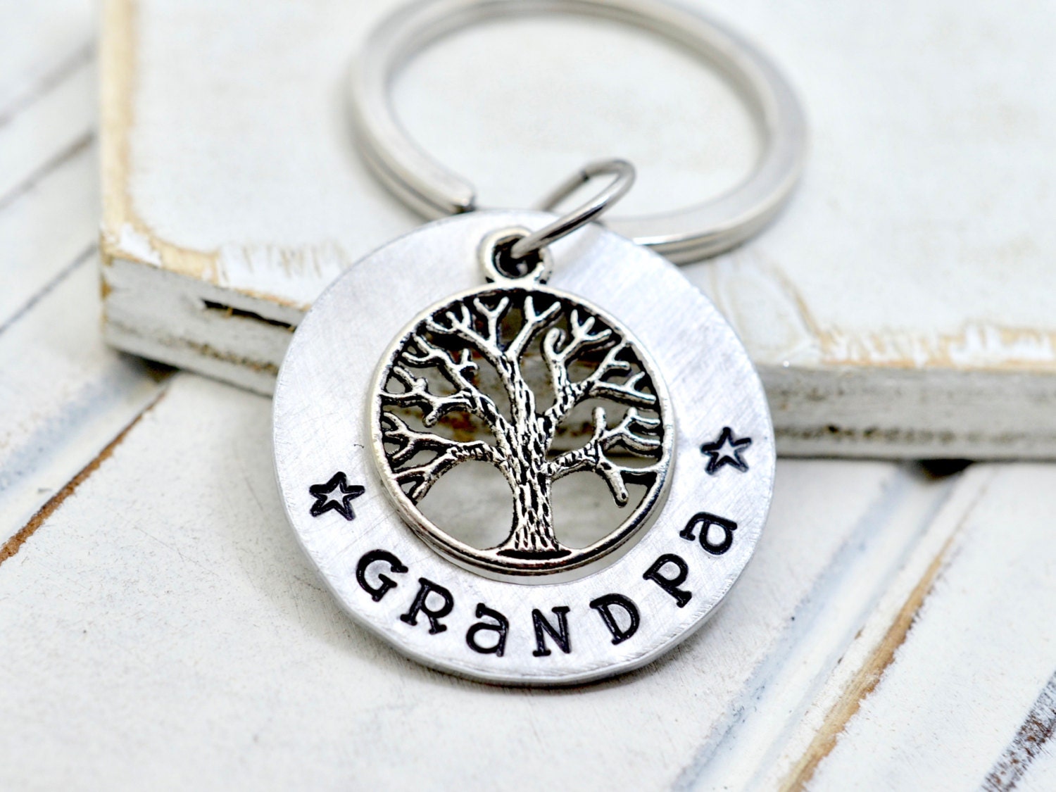 Download Family Tree Grandpa Keychain Father S Day Gift For Grandpa Grandfather Gift Personalized Family Key Chain Gift For Papa Papa Keychain