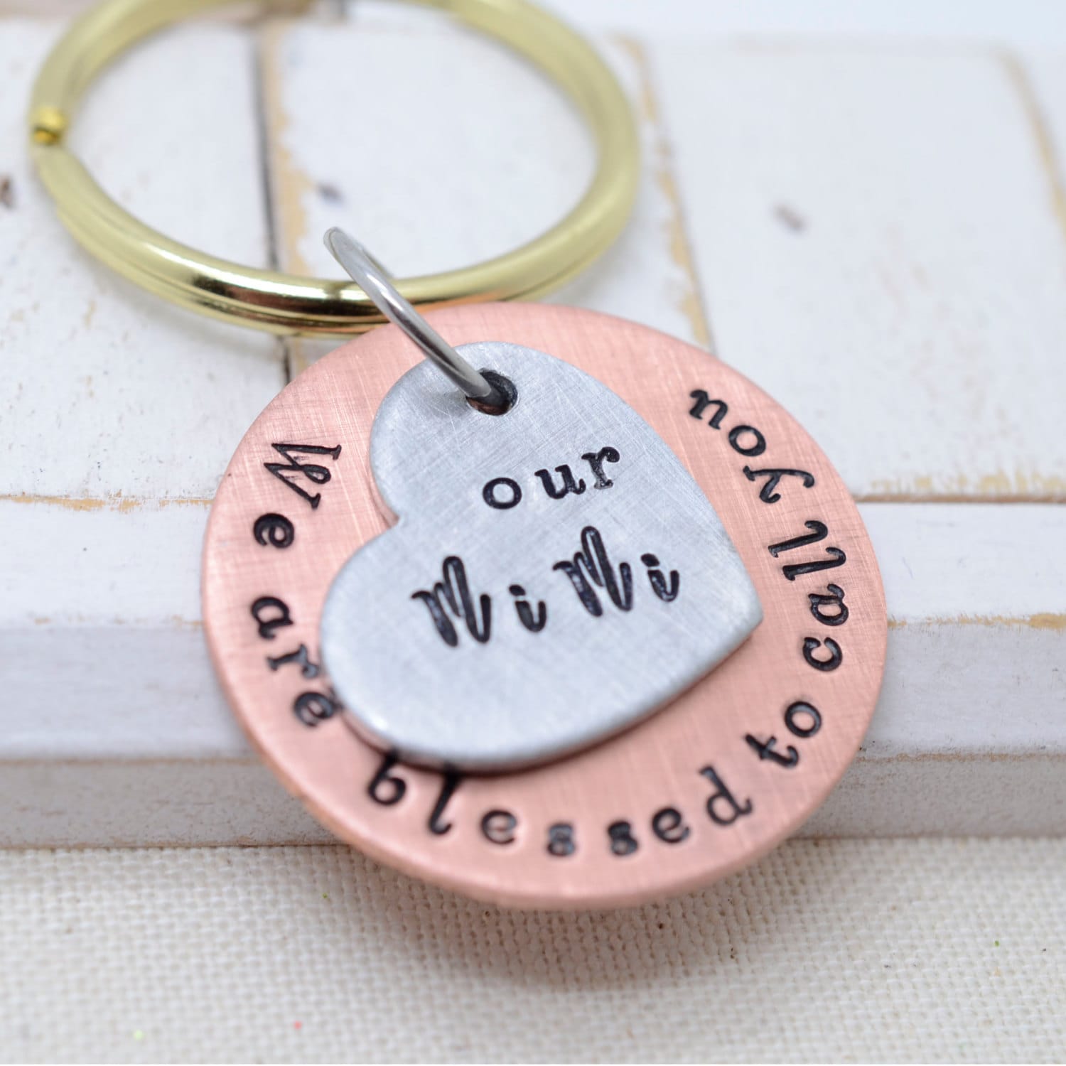 Grandma Keychain Gift for Grandma Mothers Day Gifts Etsy