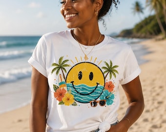 Beach PNG, Summer Shirt Design, Beach Smile png, Sublimation png, PNG Download, tshirt png, Trending Png, Viral Png, Summertime Png